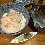 横須賀夜市 - 鯛茶漬け
