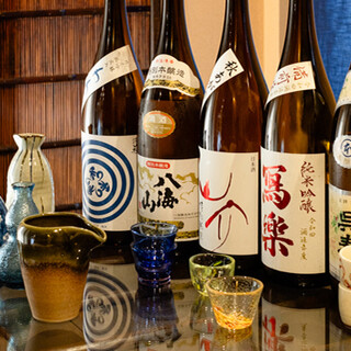 We also have a variety of drink menus that enhance the aged Sushi.