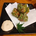 ななくさ食堂 - 竹輪の磯辺揚げ(500円)