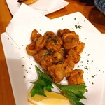 ななくさ食堂 - 小ヤリイカの唐揚(800円)