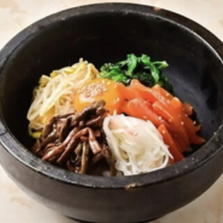 〆의《비빔밥・ 냉면》은 필식! 축하에는《킨파케이크》도♪