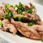 鸡颈肉橘子酱汁