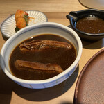 炭火焼肉 肉の匠 ひうち - ミニタンシチュー