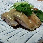 ZEN - 鶏モモ肉の醤油漬け８００円