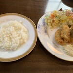 菊水 - 牡蠣フライ定食