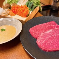 北新地しゃぶしゃぶすき焼き きらく - 
