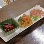 トリワイン ＰＩＫＯＳＨＨＨＵ - 前菜３種盛り