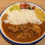 間借りカレー tasty - チキンカレー（中辛）　900円