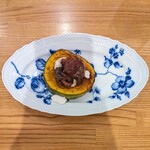 La Stalla - ホンシメジと宿儺かぼちゃに自家製リコッタチーズ