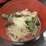 Soba No Sato Nagawa - シンプルな具だけど、最高に美味しい普段、温かい蕎麦を食べない私でも、これは本当に好き❤️