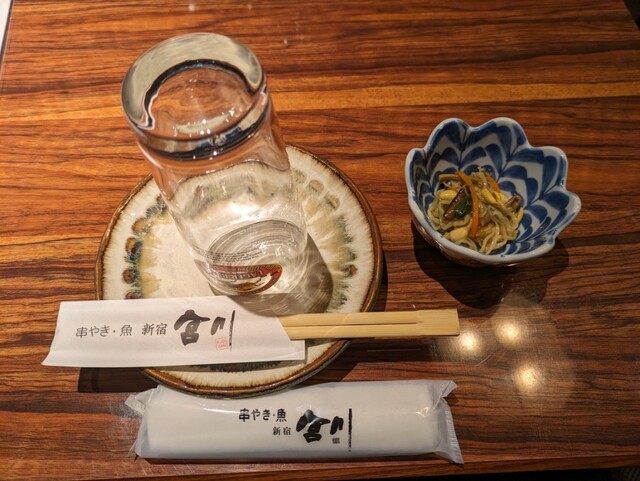 Kushiyaki Sakana Shinjuku Miyagawa Showa Biru Ten photo 2