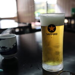 Ousakayama Kaneyo - 生ビール（中）　605円(2023年10月)