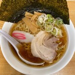 駅そば大宮 - 佐野ラーメン600円