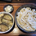 Kakiya Udon - なす肉汁　白　うどん大盛