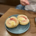 カフェ ダウニー - 桃断面