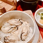 釜飯酔心 - 牡蠣の釜めし