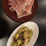 ピッコロ - ハモンセラーノとタコとアボガド