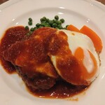 ミスターとフライパン - イタリアンハンバーグステーキ（1400円）