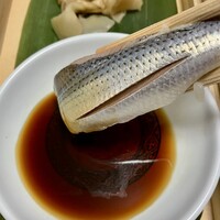 乾山 ANAインターコンチネンタルホテル東京店 - コハダ握りから