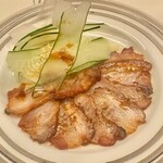 銀座 上瀧 - 2023.9.  山形県産金華豚の雲白肉~雲白金華猪肉~