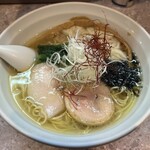 美志満 - 鶏出汁ワンタン麺 塩