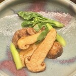 銀座 上瀧 - 2023.9.  上田畜産神戸ビーフ但馬玄と松茸の炒め~松茸炒但馬牛~