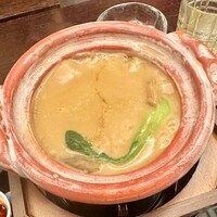 銀座 上瀧 - 2023.9.  気仙沼産毛鹿鮫のフカヒレ姿煮込み 清湯麺添え~紅焼魚翅清湯麵~