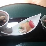 割烹 藪下 - 2013年10月前菜