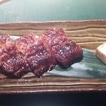 割烹 藪下 - 2013年10月 鱧 鰻風味でとても美味しかった～