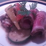 割烹 藪下 - 2013年10月 ローストビーフのカルパッチョ