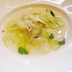 香材創作食房 アーユ - ≪2013.10月再訪≫1950円ランチ　スープ