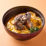 Kirishima chicken Oyako-don (Chicken and egg bowl)