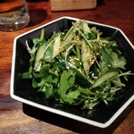 焼き鳥&焼きラム うまいける - パクチーのサラダ