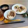 ソラリア西鉄ホテル台北西門 - 料理写真:私はビュッフェの中から日本食を中心に選んでみました。
 
メインは玉子焼きとキノコの煮込みサバの塩焼きをお皿に乗せてみました。
 