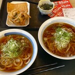 Dondon An - うどん大480円、うどん並350円のセルフうどん