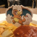 PRONTO - ピカチュウとリザードンの〝かえんほうしゃ〟トマトクリームパスタ