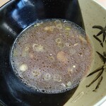 立喰そば かしやま - ネギは残さず！