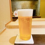 鮨菜 和喜智 - 生ビール