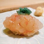 鮨菜 和喜智 - ボタンエビ