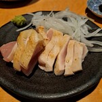 絶好鳥酒場 鳥びあ～の - 鶏のタタキ