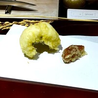 渋谷 天婦羅 ふじもと - はも天＆梅ぼし天