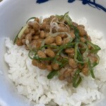 松屋 - 納豆ごはん