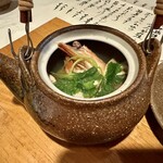 佳肴 - 松茸どびん蒸し