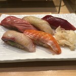 すし処 魚のへそ - 上握り①