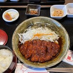 Nagoya Meibutsu Misokatsu Yabaton - ロースとんかつ御膳　みそだれ