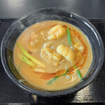 天鼓 - カレーうどん＋辛味スパイス