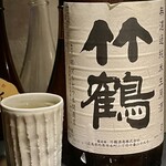 オオクサ - 5年熟成の竹鶴　もちろん燗酒でいただきます（過去撮影分）