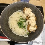 山下本気うどん - 「鶏天タルタルぶっかけうどん」(940円税抜)