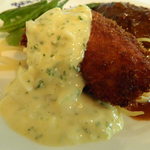 ビストロ バンマリー - サーモンフライ　アップ