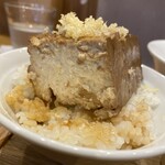 Toufu Shokudou - 豆腐めし断面